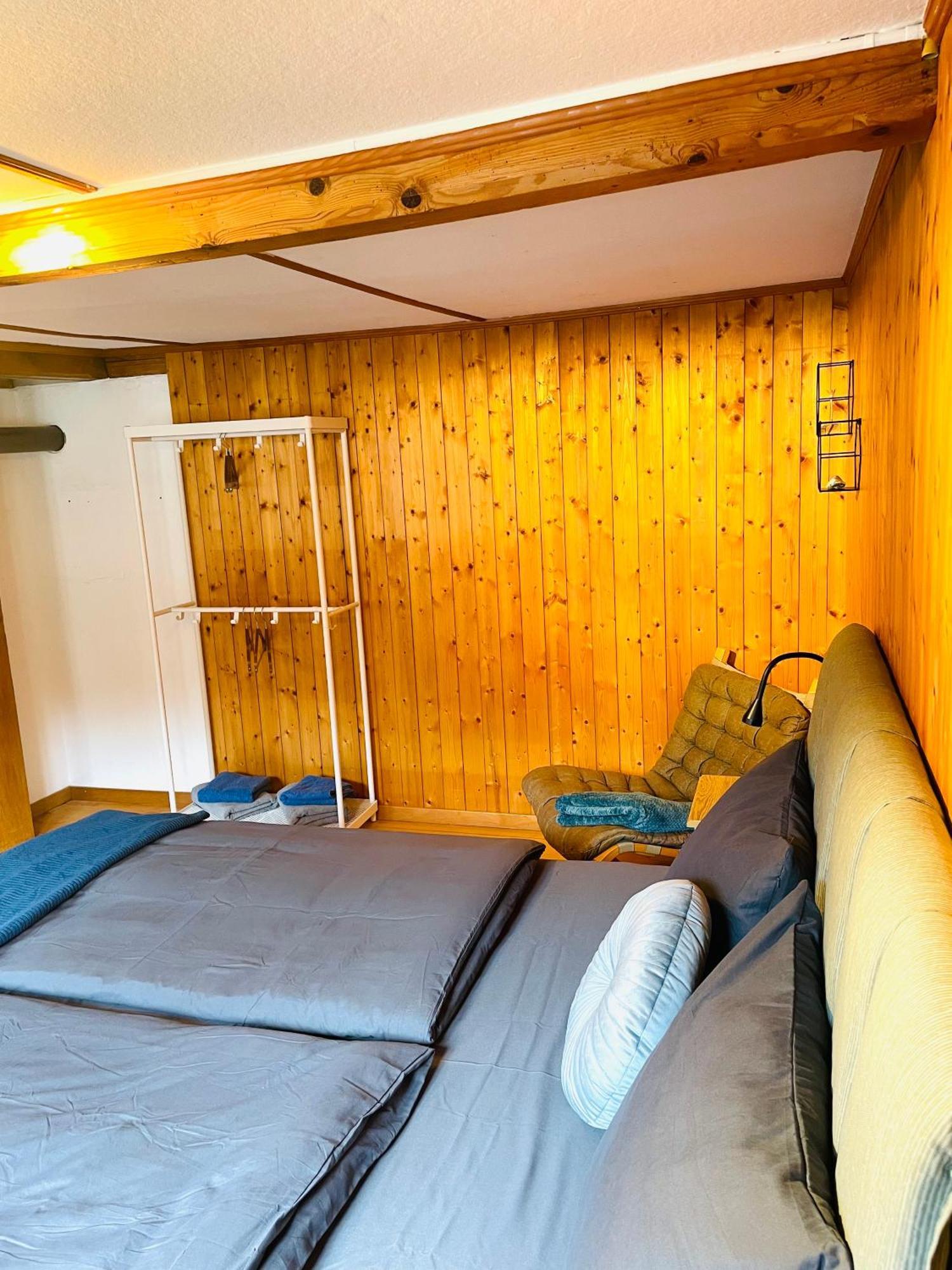 Lovely & Great Equipped Wooden Alp Chalet Flat Kandersteg Exterior photo